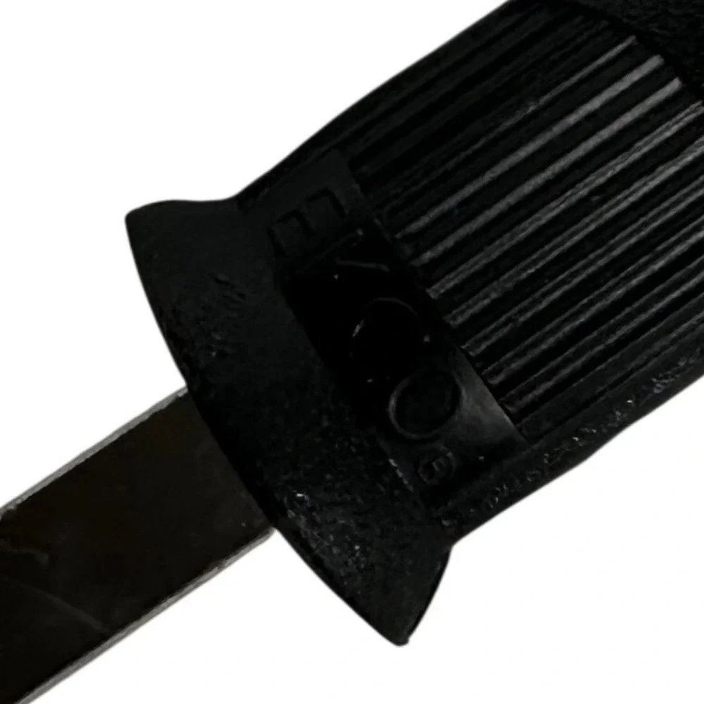 EKCO Slotted Spoon Black Excellent Nylon Stainless Steel Heat‎ Resistant Vntg